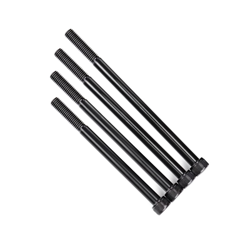 Vít hexagon nửa sợi đen