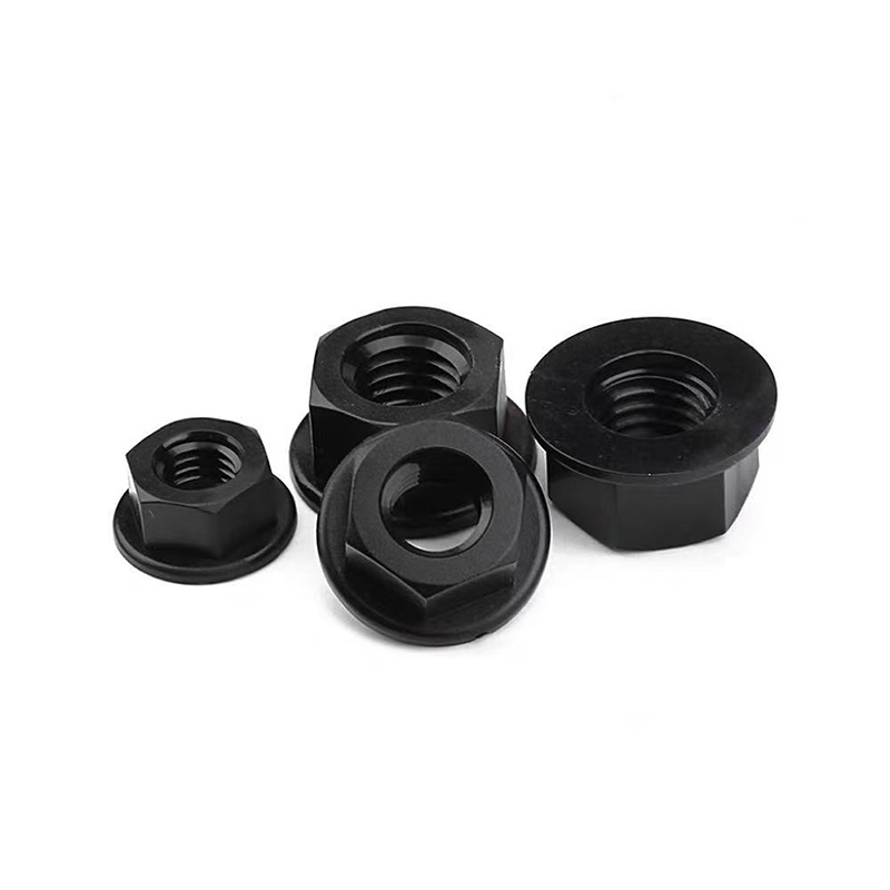 Nylon hình lục giác mặt bích hình lục giác Nut Nut Nut Phụ kiện điện