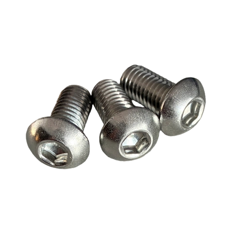 Vít nút màu đen bằng thép carbon M3 * 40 Lớp 8,8 Vít nút màu đen bằng thép carbon M3 * 40 Lớp 8,8