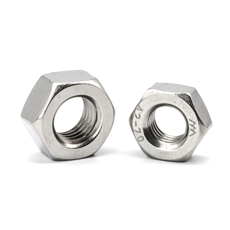 Đai ốc lục giác 304 bằng thép không gỉ DIN934 M1.2