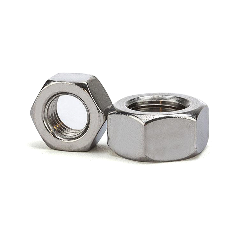 Đai ốc lục giác 304 bằng thép không gỉ DIN934 M1.2 Đai ốc lục giác 304 bằng thép không gỉ DIN934 M1.2
