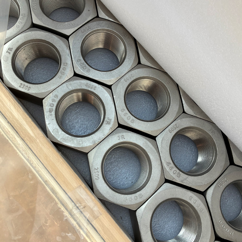 Các loại hạt mứt Hex nặng bằng thép không gỉ 304