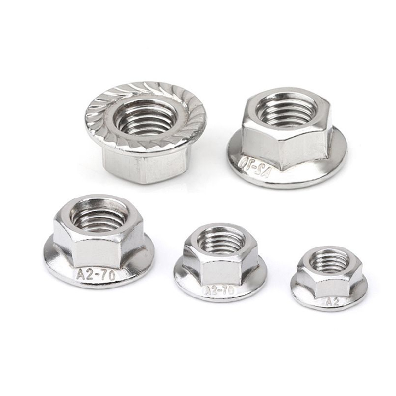 Đai ốc chống trượt mặt bích DIN6923 M4