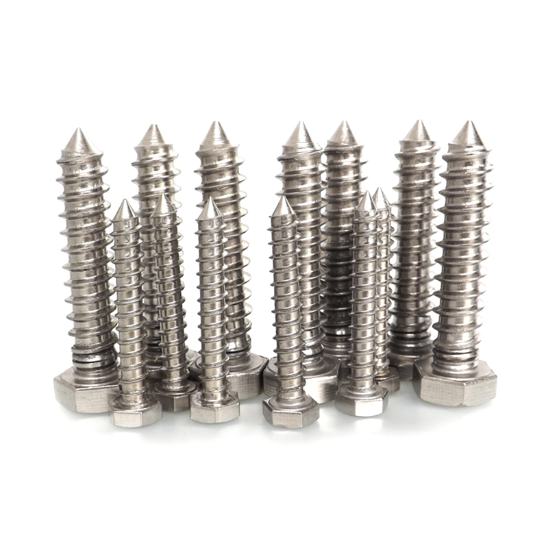 Vít gỗ đầu lục giác trơn DIN 571 Vít gỗ đầu lục giác trơn DIN 571