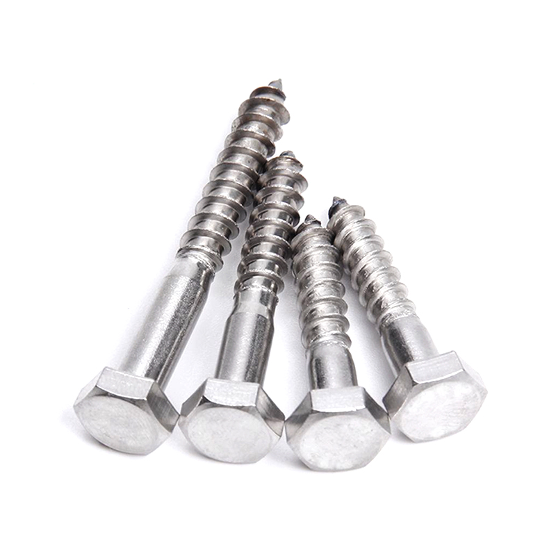ST5*25 SS316 Vít gỗ đầu lục giác dùng cho chế biến gỗ ST5*25 SS316 Vít gỗ đầu lục giác dùng cho chế biến gỗ