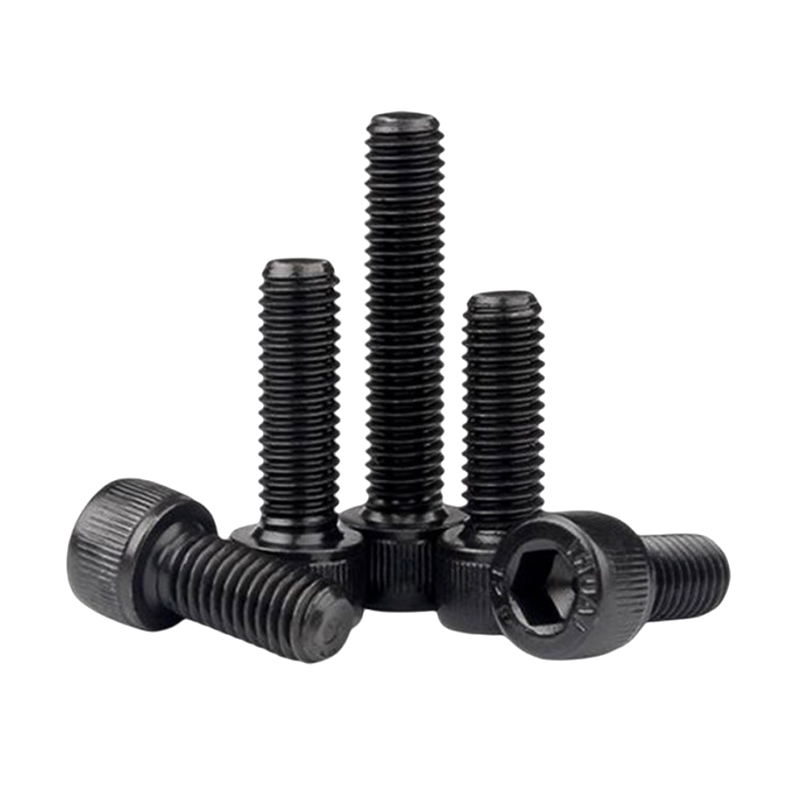 Vít ổ cắm lục giác bằng thép hợp kim phốt phát màu đen M12 * 100