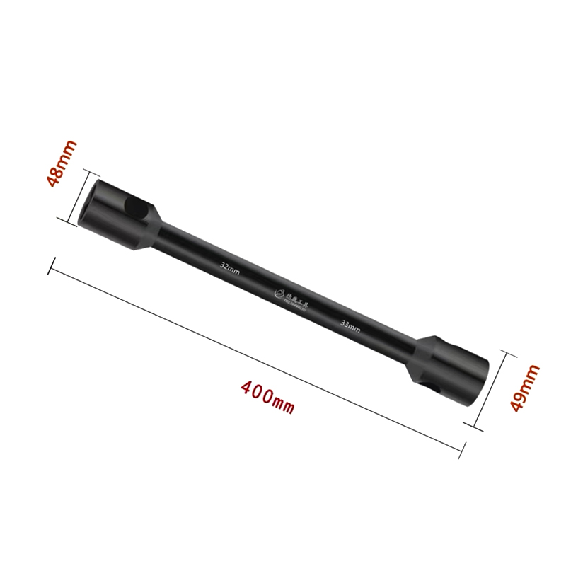 Cờ lê vấu tay cầm thẳng hai đầu 10 * 75 * 2 Cờ lê vấu tay cầm thẳng hai đầu 10 * 75 * 2