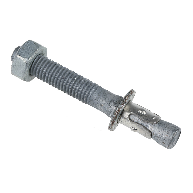 Bu lông neo mạ kẽm nhúng nóng bằng thép carbon ASTM F1554