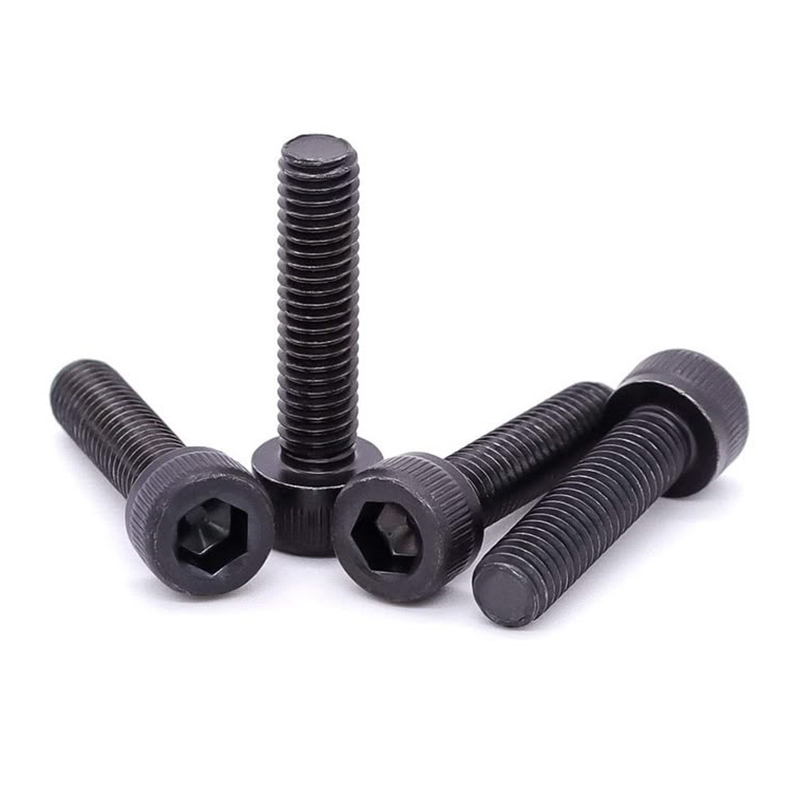 Lớp 12.9 Thép hợp kim Ôxít đen Ổ cắm lục giác Đầu vít M3-M24 Lớp 12.9 Thép hợp kim Ôxít đen Ổ cắm lục giác Đầu vít M3-M24