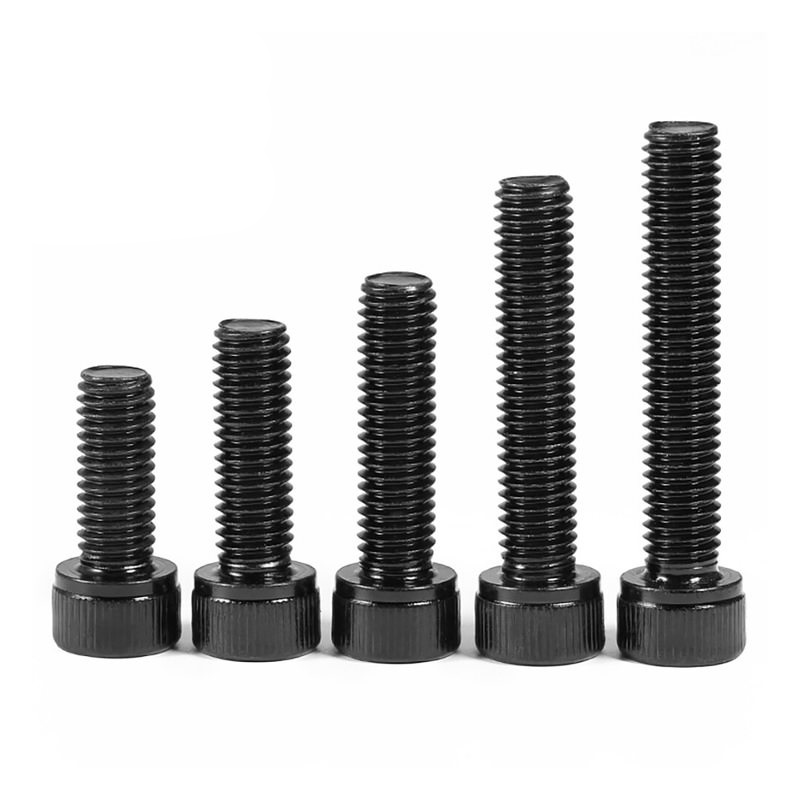 Lớp 12.9 Thép hợp kim Ôxít đen Ổ cắm lục giác Đầu vít M3-M24