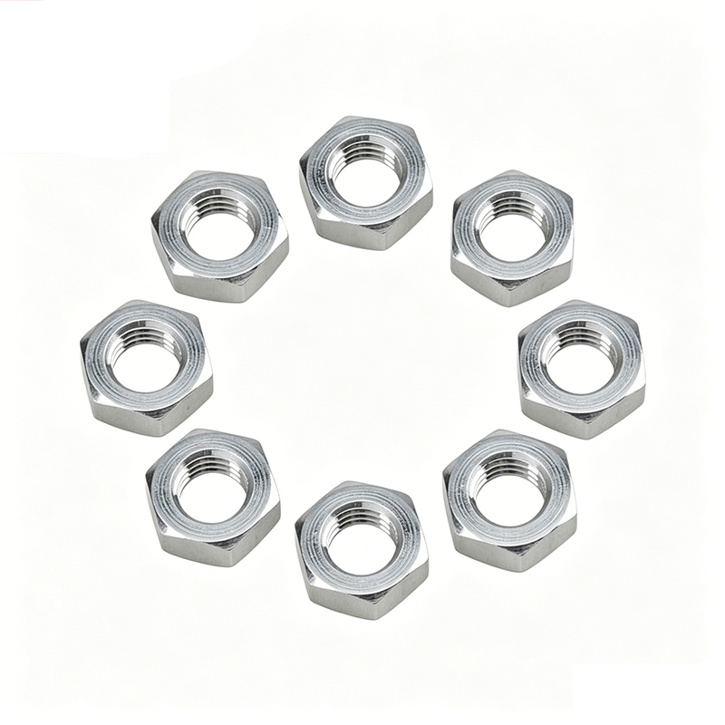 Các loại hạt mứt Hex nặng bằng thép không gỉ 304 Các loại hạt mứt Hex nặng bằng thép không gỉ 304